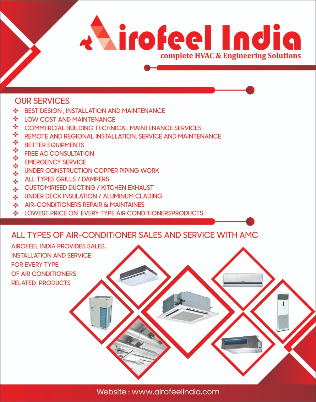 Airofeel India - complete HVAC & Engineering Solutions 