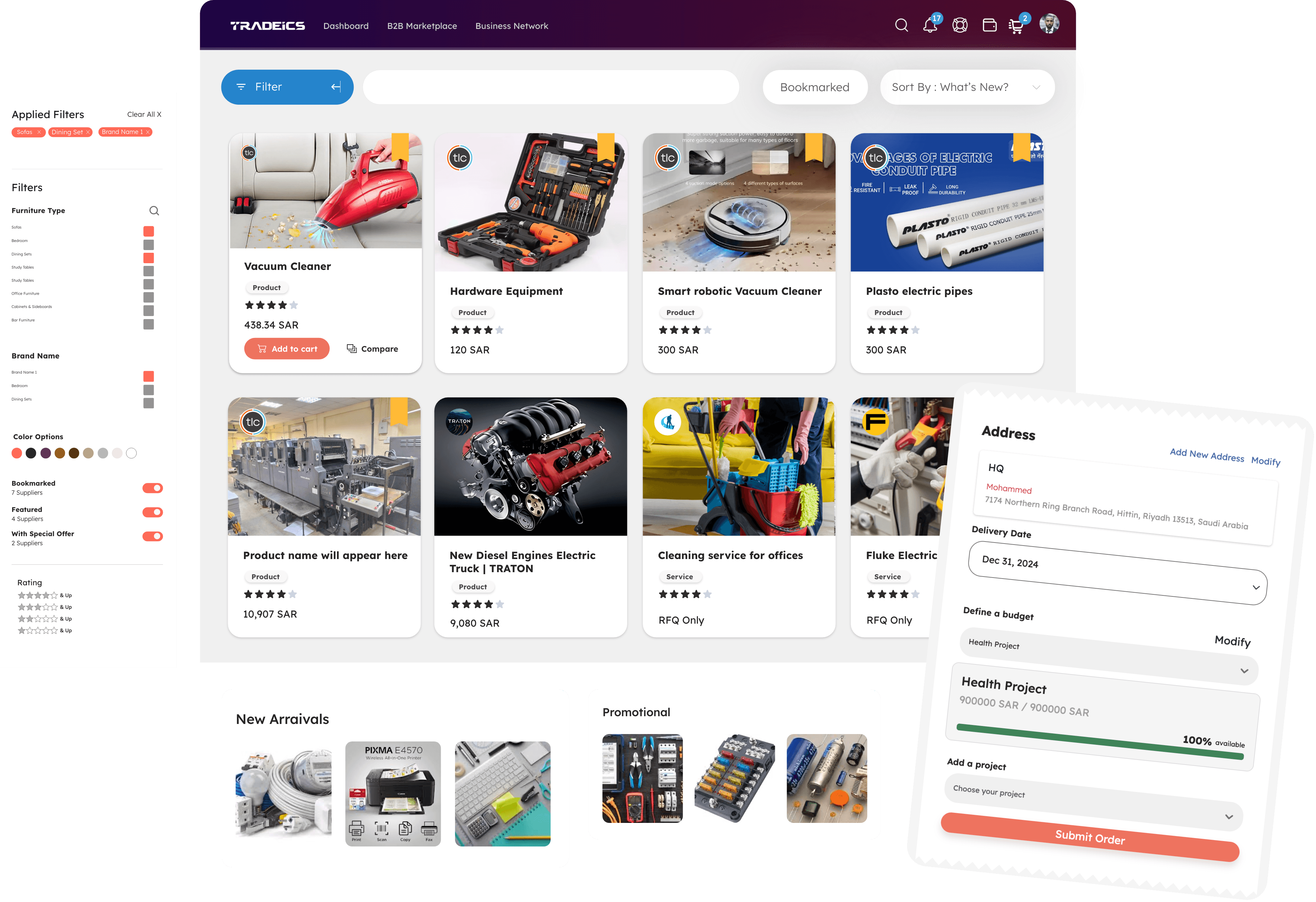 Smooth Experience For e-commerce search & filter
